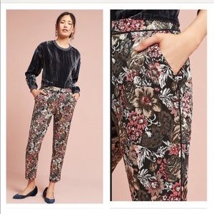 Anthropologie Maeve Brocade pants, sz 10